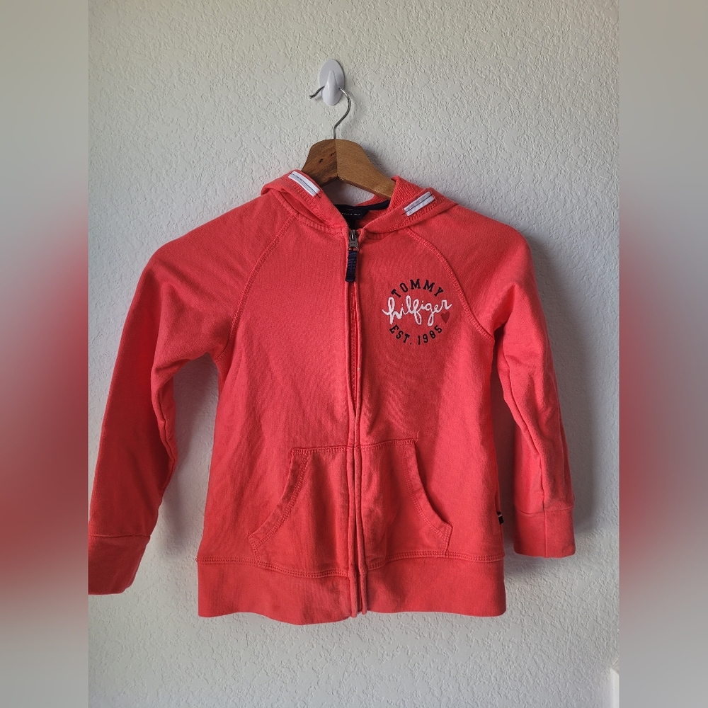 Tommy Hilfiger Girls zip Up Sweater
